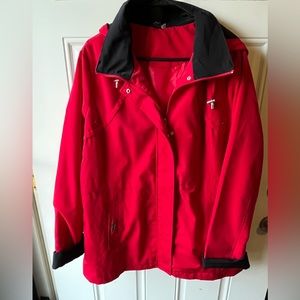 COPY - Red George hooded coat. Good condition. XL 16-18